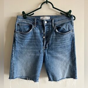 Aritzia Denim Forum The Yoko Bermuda Shorts